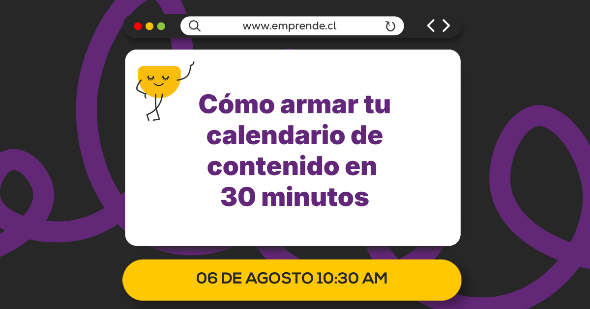 Cómo armar tu calendario de contenido en 30 minutos