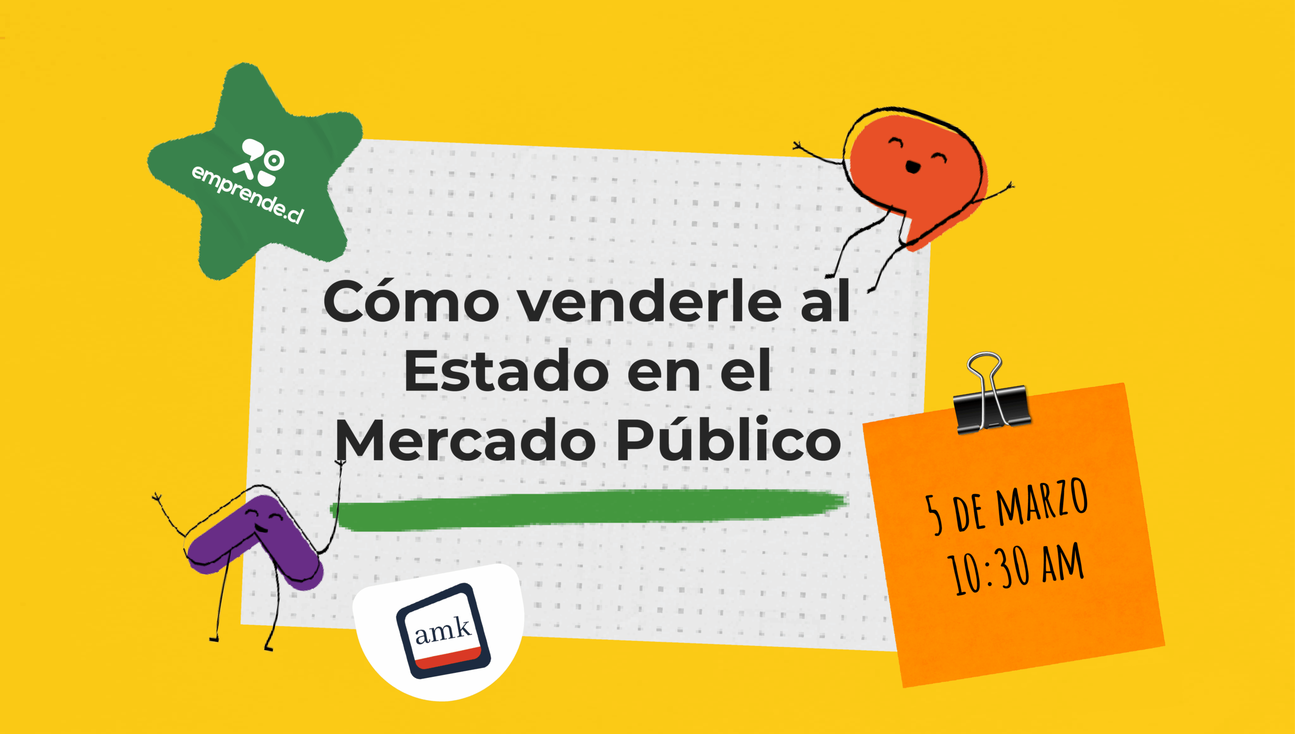 Aprende a venderle al Estado y ganar licitaciones en Mercado Público