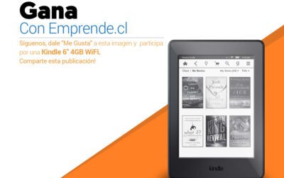 Concursa con Emprende.cl  y gana una espectacular Kindle 6″