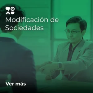 Modificación de Sociedades