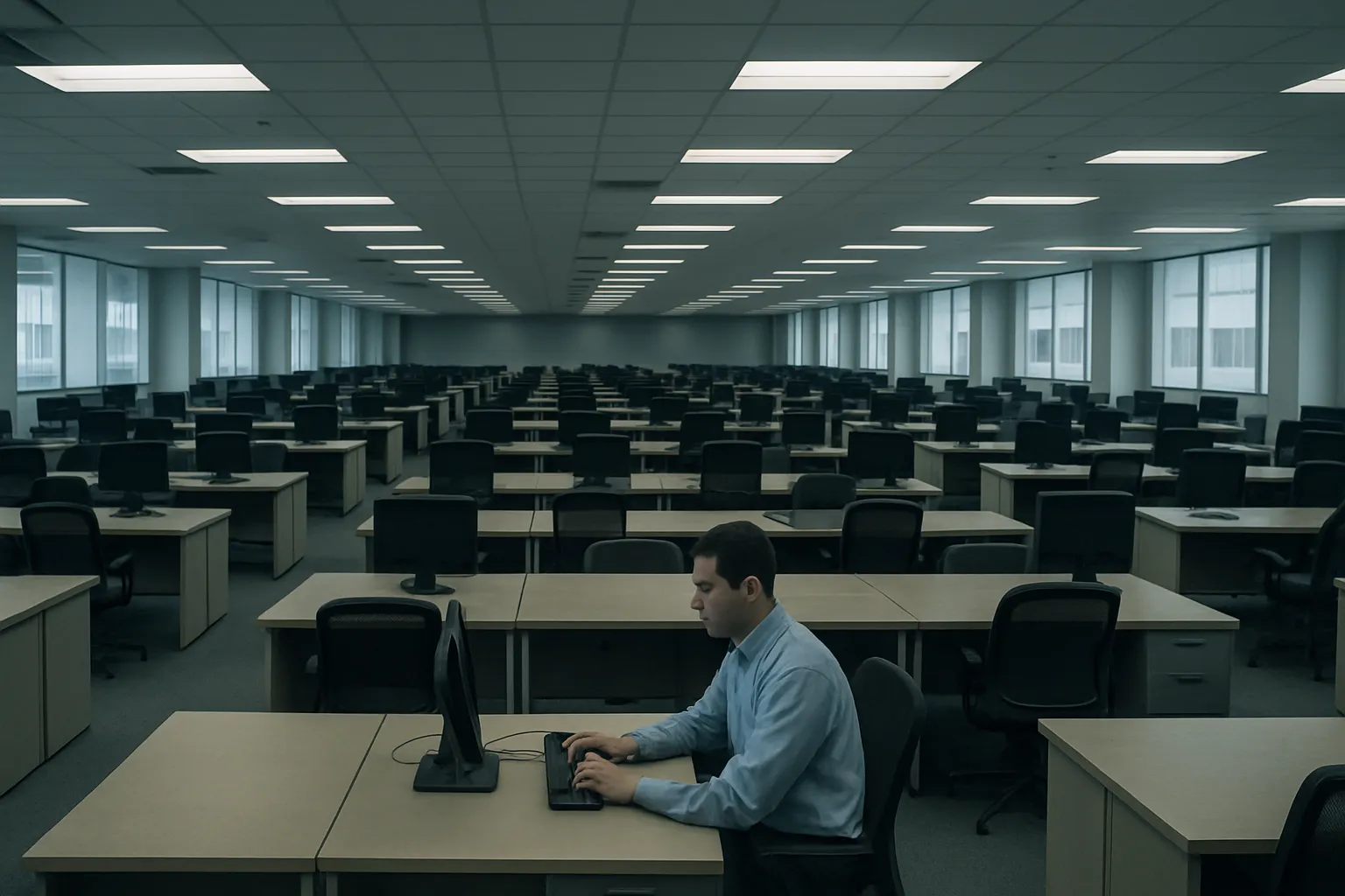El mercado de oficinas sigue estancado: Bajos arriendos y alta vacancia